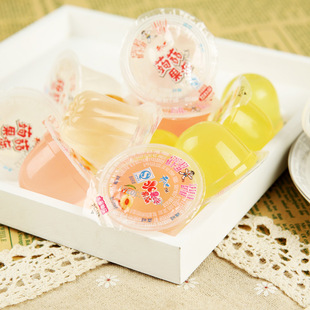 旺旺果冻批发蒟蒻果冻 果汁果冻 新品批发散装称重 500g 一件代发