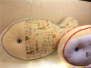 布艺公仔玩偶家居饰品摆件玩具礼物可爱创意卡通 鱼枕