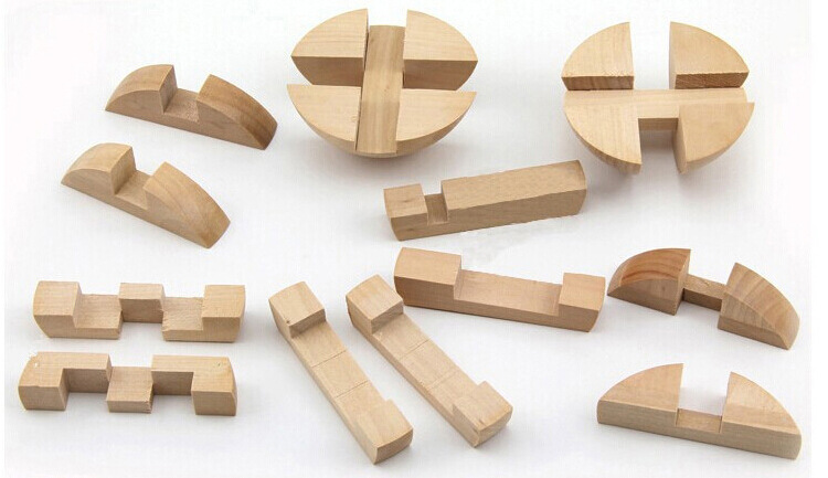 大圆球锁鲁班锁孔明锁鲁班锁批发解锁儿童成人玩具支持混批