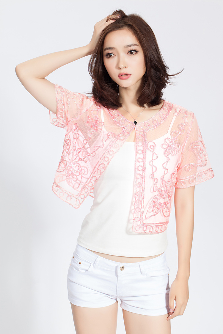 2015春秋新款女式针织衫批发 韩版时尚人造丝女装代理