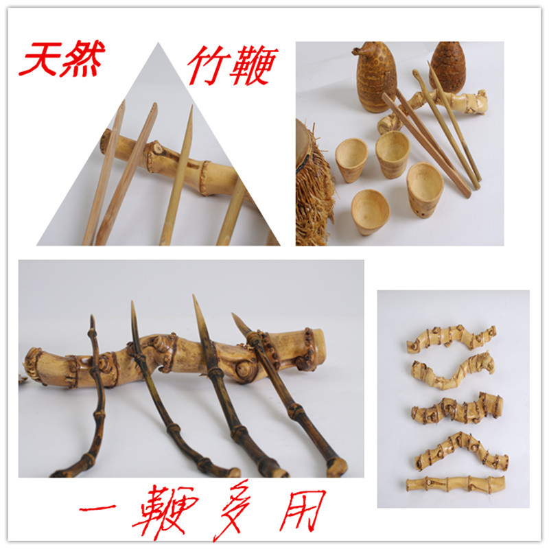 茶具配件批发 长短竹根竹鞭搁架 功夫茶具茶道专用