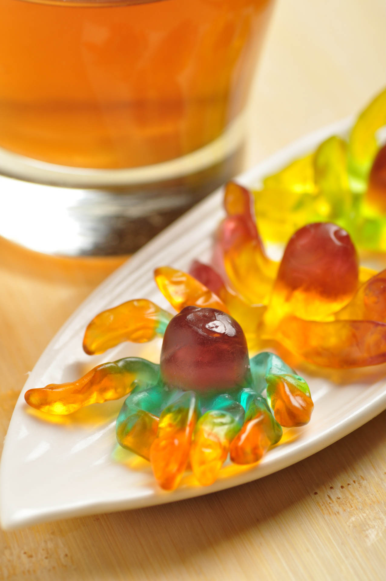 五彩八爪鱼橡皮糖100g