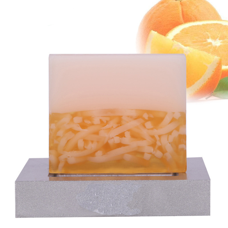 厂家供应手工皂洁面皂 甜橙滋润保湿 收缩毛孔香皂批发