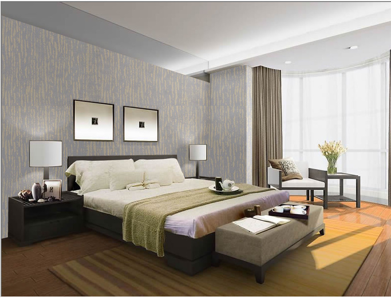 爱满屋肌理壁膜教你卧室墙面配色