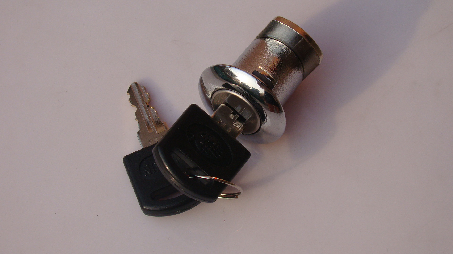 hj新品 摩托车尾箱锁 踏板车后备箱锁 电动车后备箱锁 后盖箱套锁