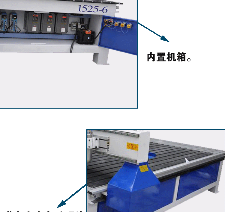 一拖六1525浮雕雕刻机 木工雕刻机 木雕机数控电动广告雕刻