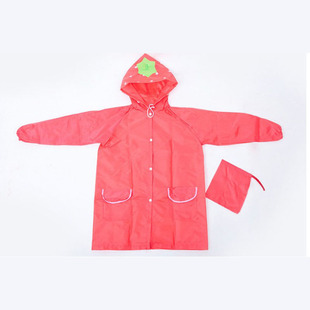 pvc儿童卡通雨衣 小青蛙小黄鸭cosplay可爱雨衣 简易收纳