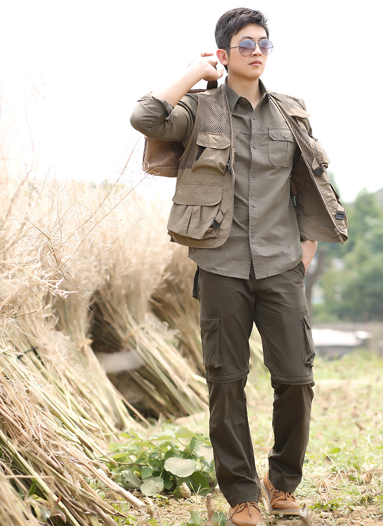 经典爆款afs jeep多兜记者摄影马夹户外马甲 男士钓鱼背心混批发