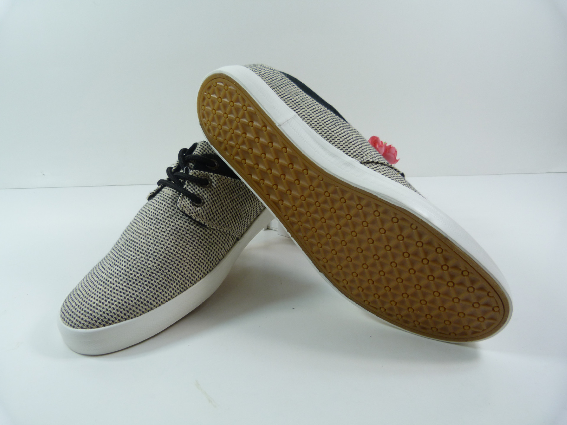 猎友男式帆布鞋春秋季休闲男鞋前系带中青年学生板鞋a1518