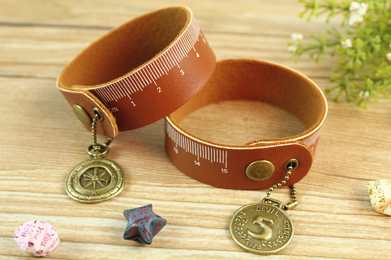 批发蓝果海盗3系列手链挂件皮尺 韩版创意文具 美观便携实用