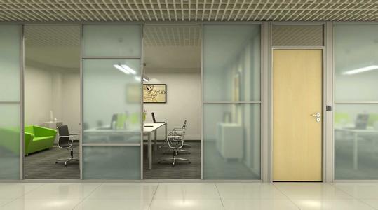 上海玻璃隔断厂家直销 办公室玻璃隔断墙 双玻百叶隔断墙 高隔断