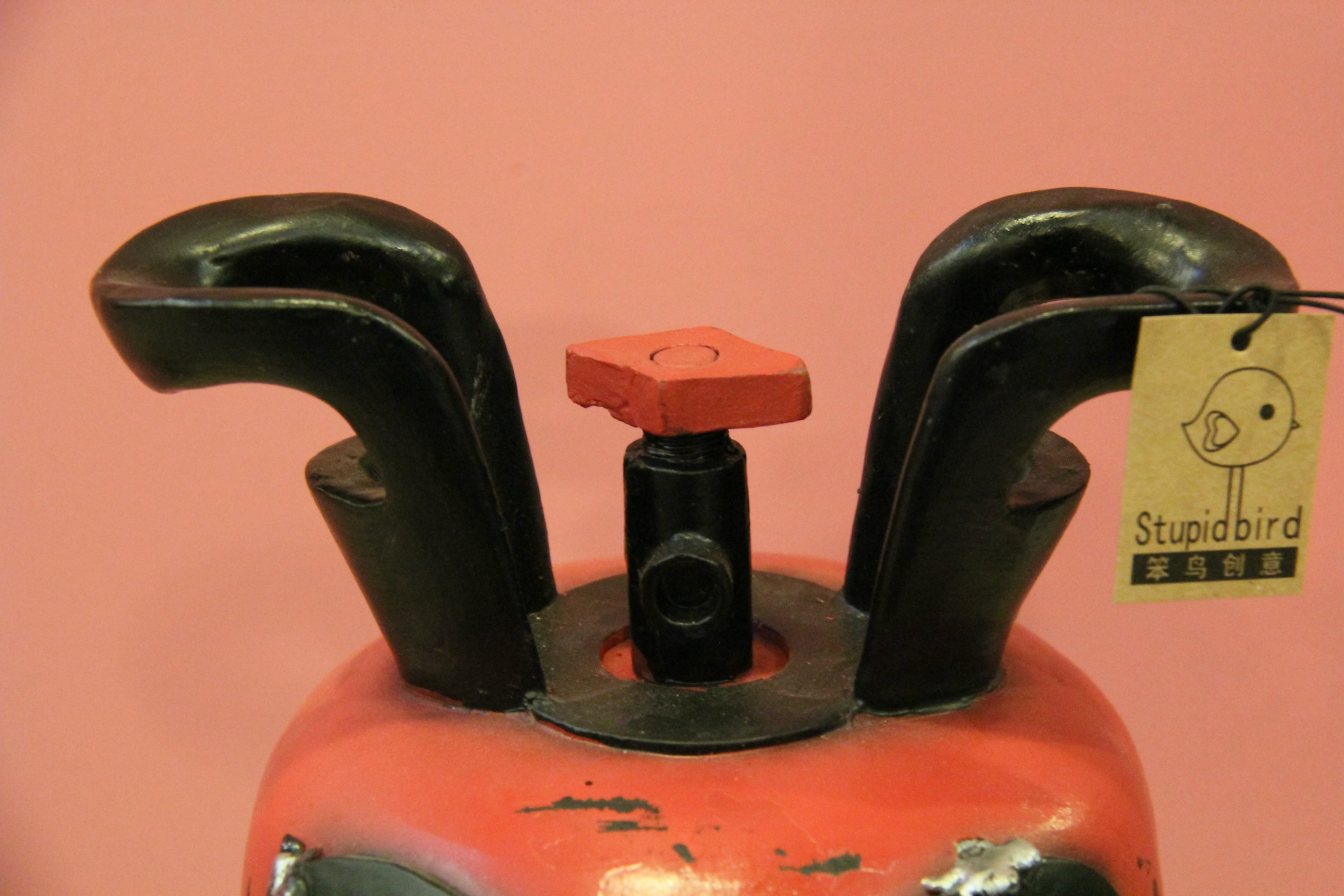 树脂工艺品摆件 大号 笨鸟煤气罐家居 实用工艺礼品商务创意礼品