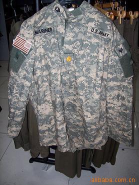 批发美军丛林bdu迷彩服,acu迷彩服,cp迷彩服,cs野战迷彩服批发