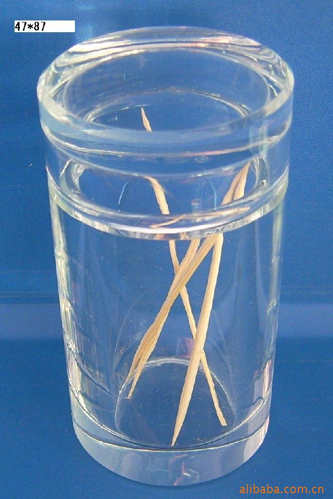 特价热卖厂家地销水晶餐具水晶牙签盒家具日用品