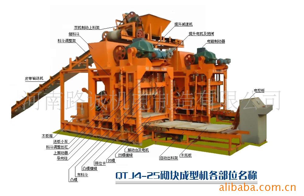 挤砖机结构示意图图片