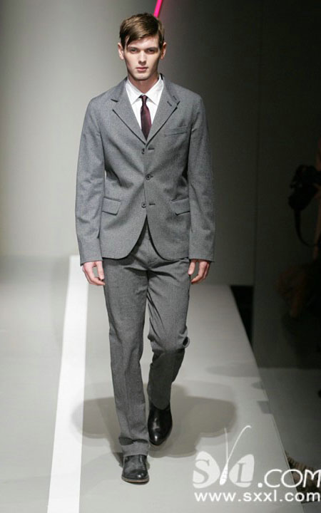 帅气dkny男装 秋冬纽约t台秀