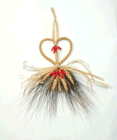 用小麦制作的艺术品 时尚工艺品 手工编制及其他 工艺礼品 礼品,工艺